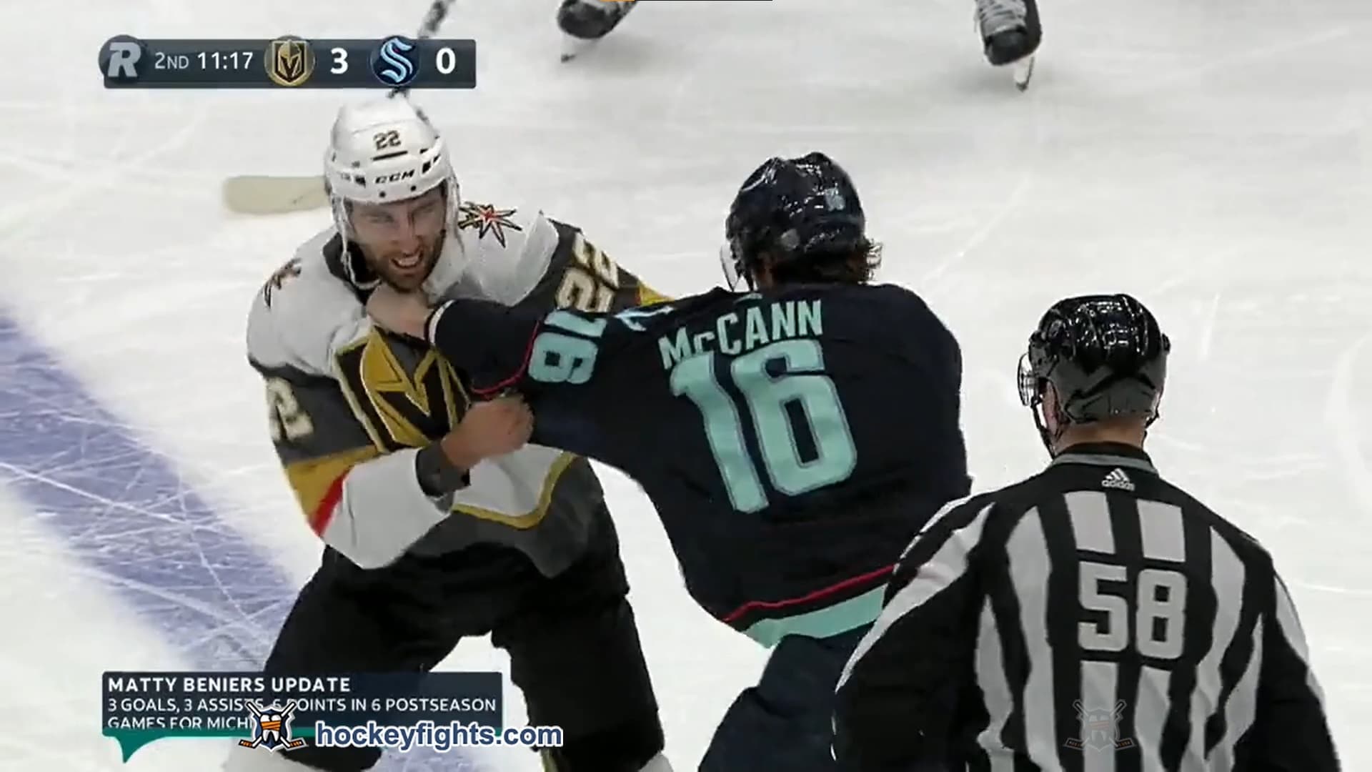 M. Amadio (VGK) vs. J. McCann (SEA)