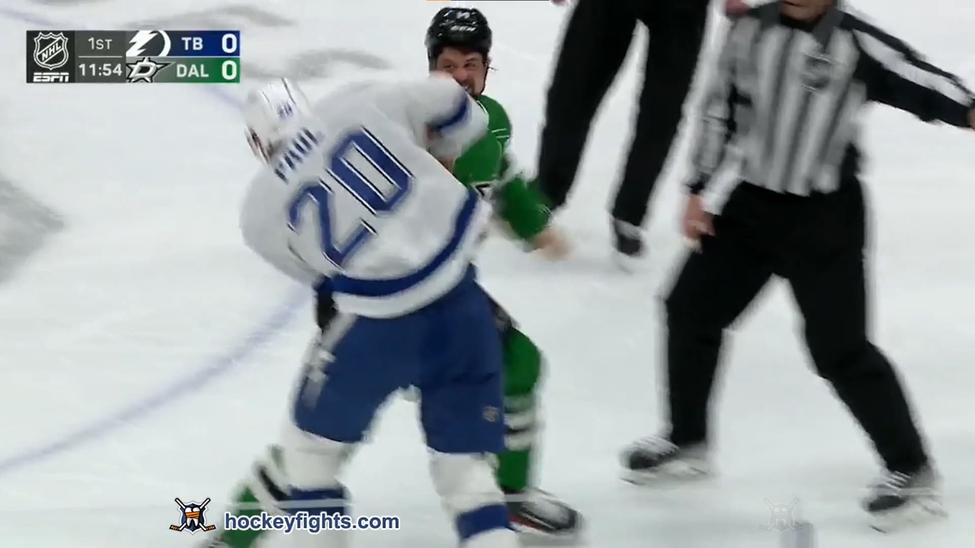 N. Paul (TBL) vs. J. Benn (DAL)