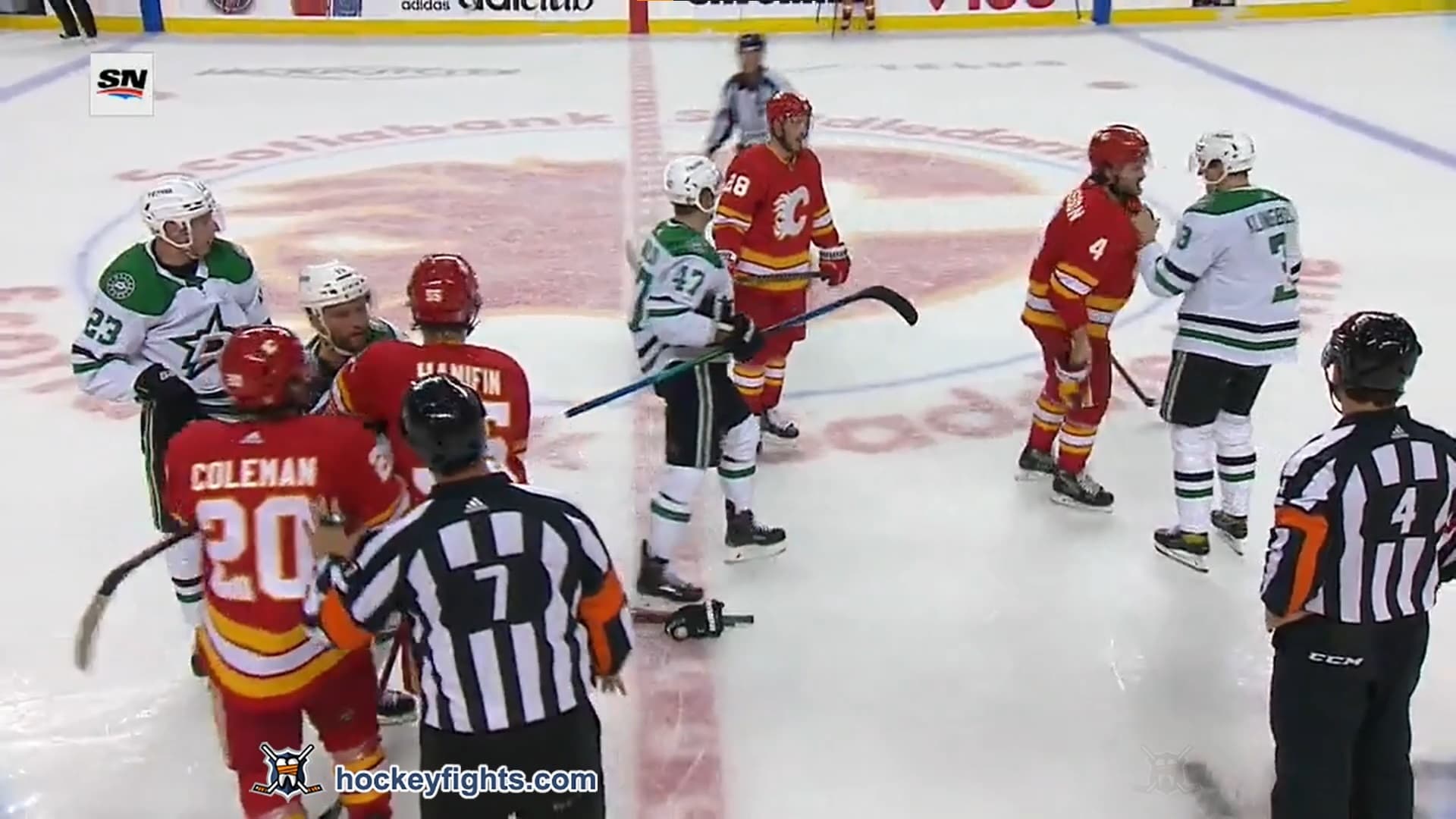 J. Klingberg (DAL) vs. R. Andersson (CGY)