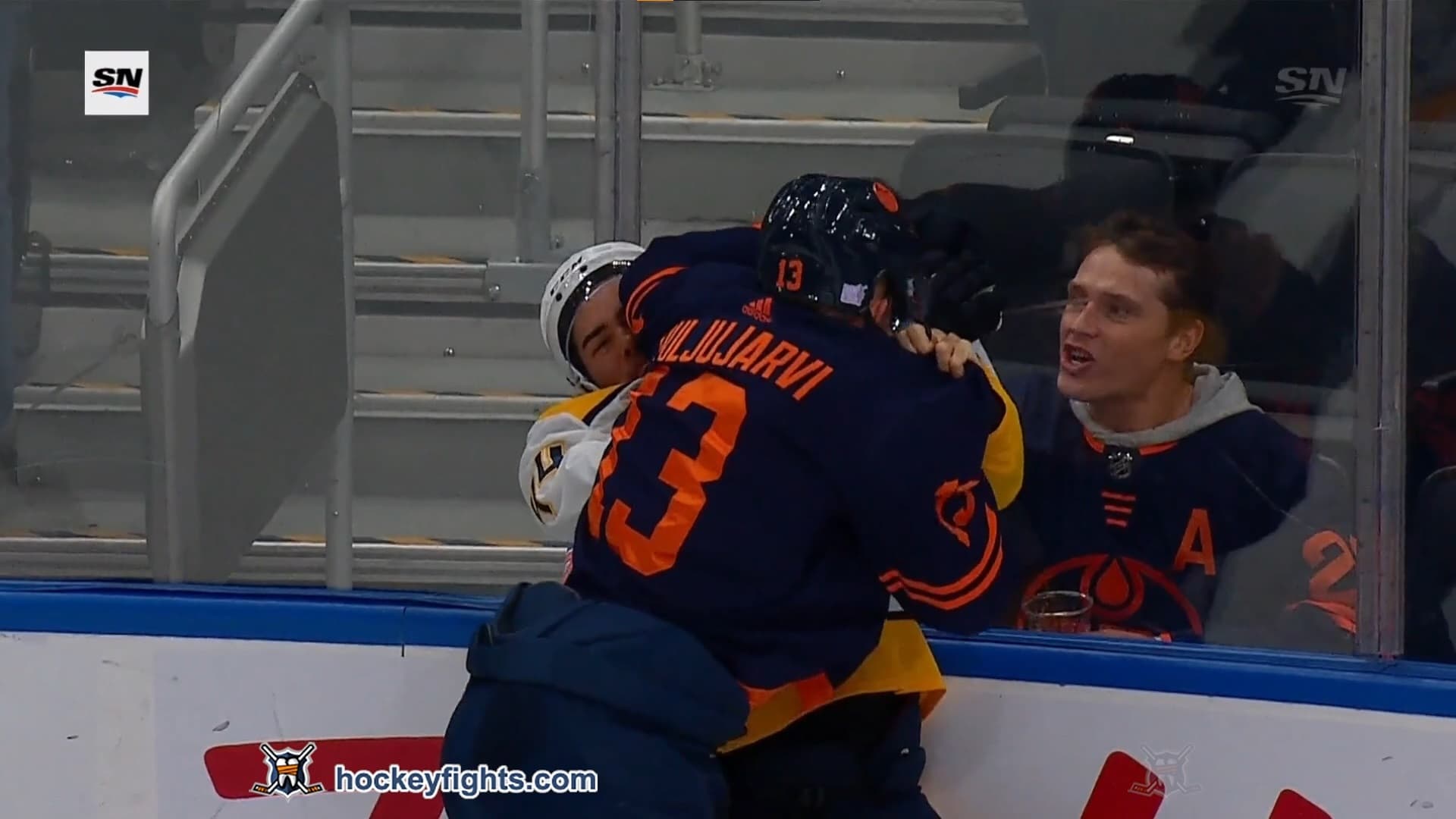 K. Sherwood (NSH) vs. J. Puljujarvi (EDM)