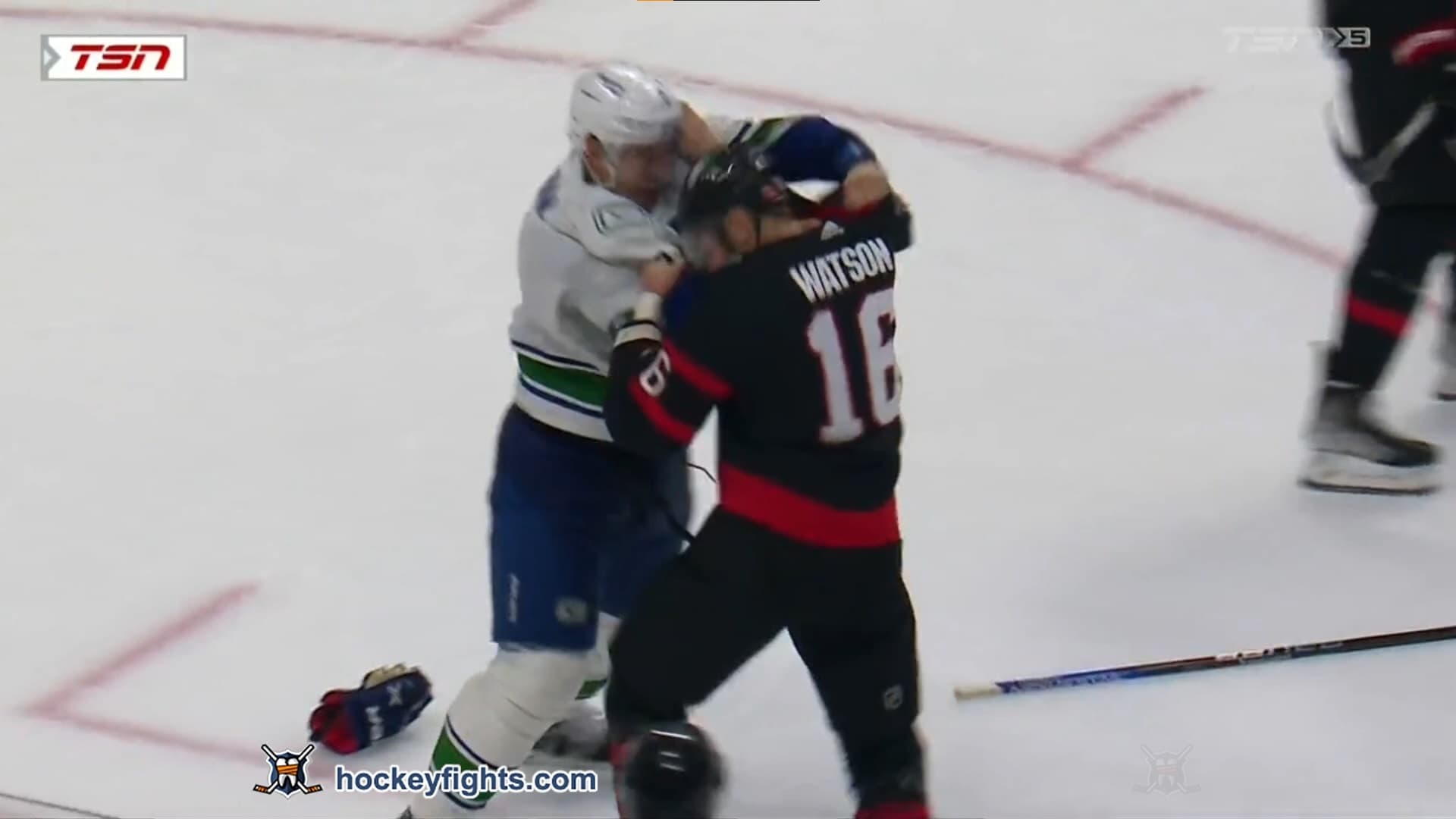 L. Schenn (VAN) vs. A. Watson (OTT)