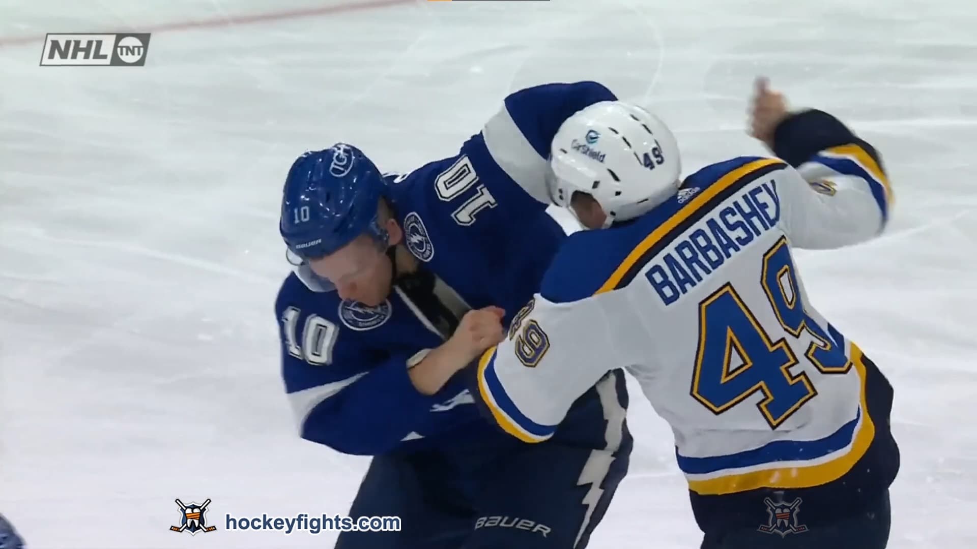 I. Barbashev (STL) vs. C. Perry (TBL)