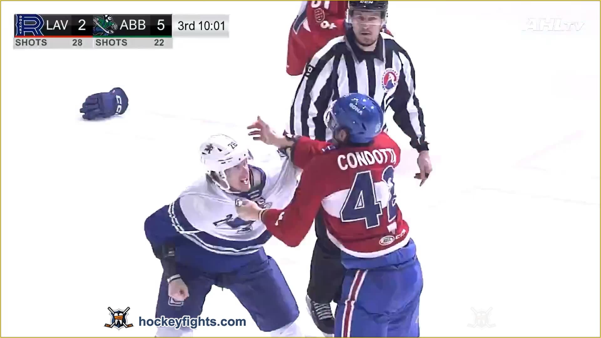 L. Condotta (LAV) vs. W. Kalynuk (ABC)