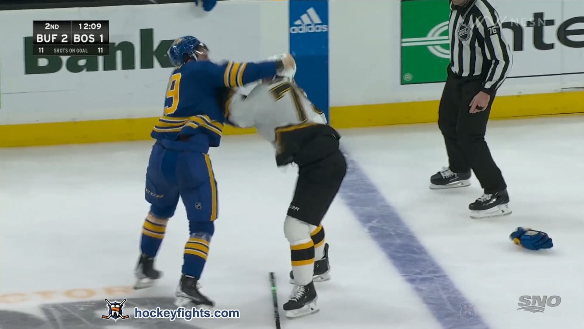 P. Krebs (BUF) vs. C. Clifton (BOS)