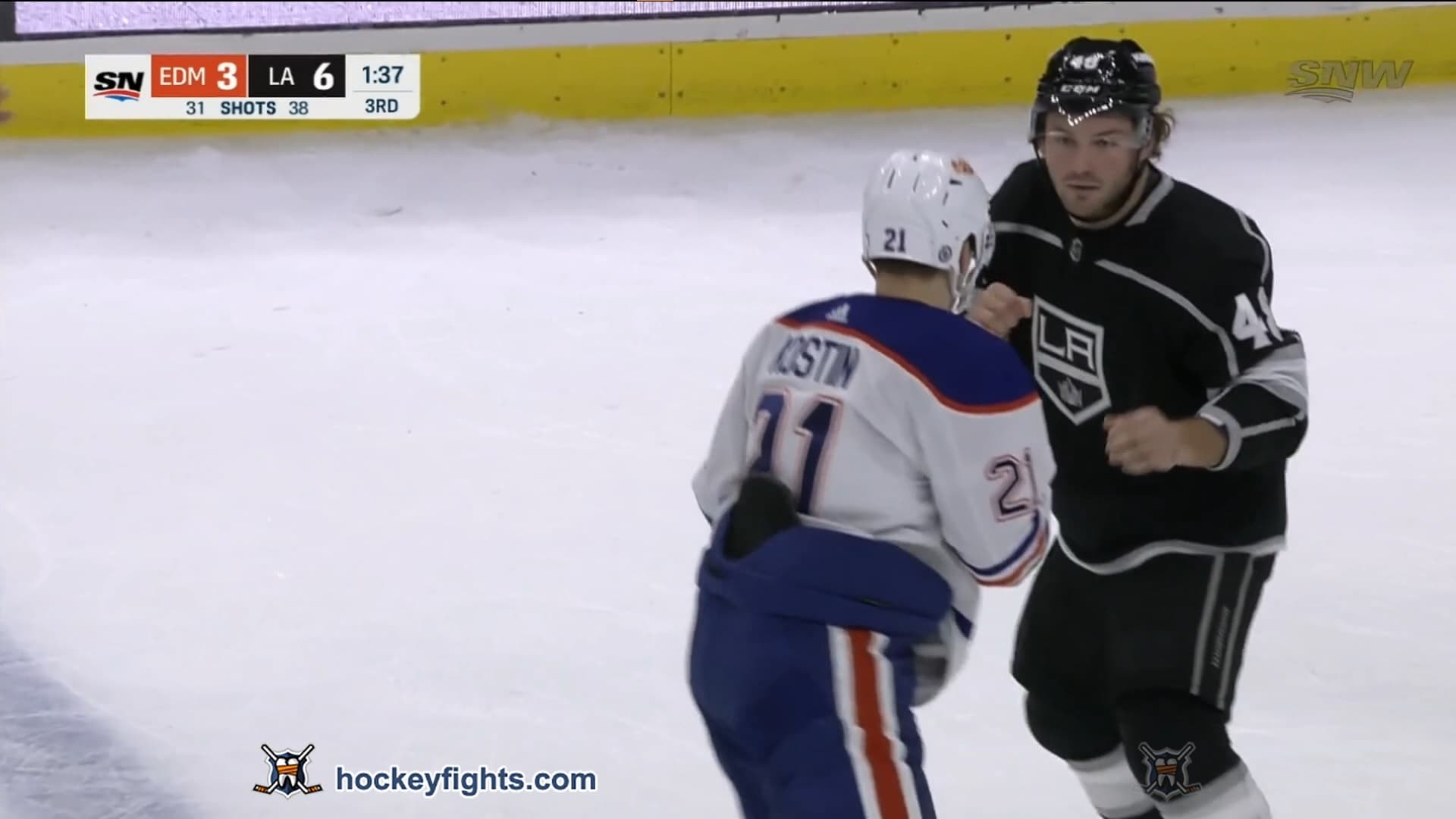K. Kostin (EDM) vs. B. Lemieux (LAK)