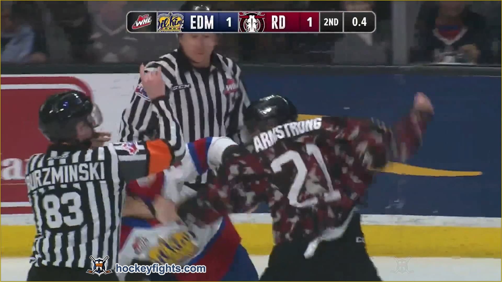 R. Melnyk (EOK) vs. C. Armstrong (RDR)