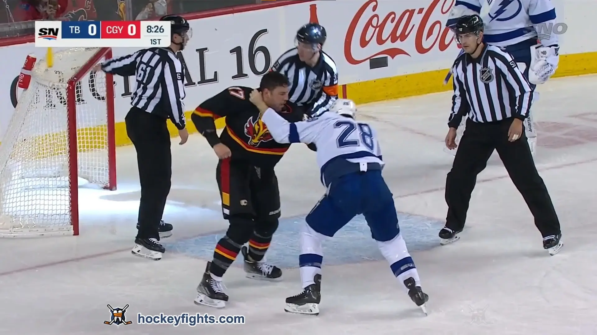 I. Cole (TBL) vs. M. Lucic (CGY)