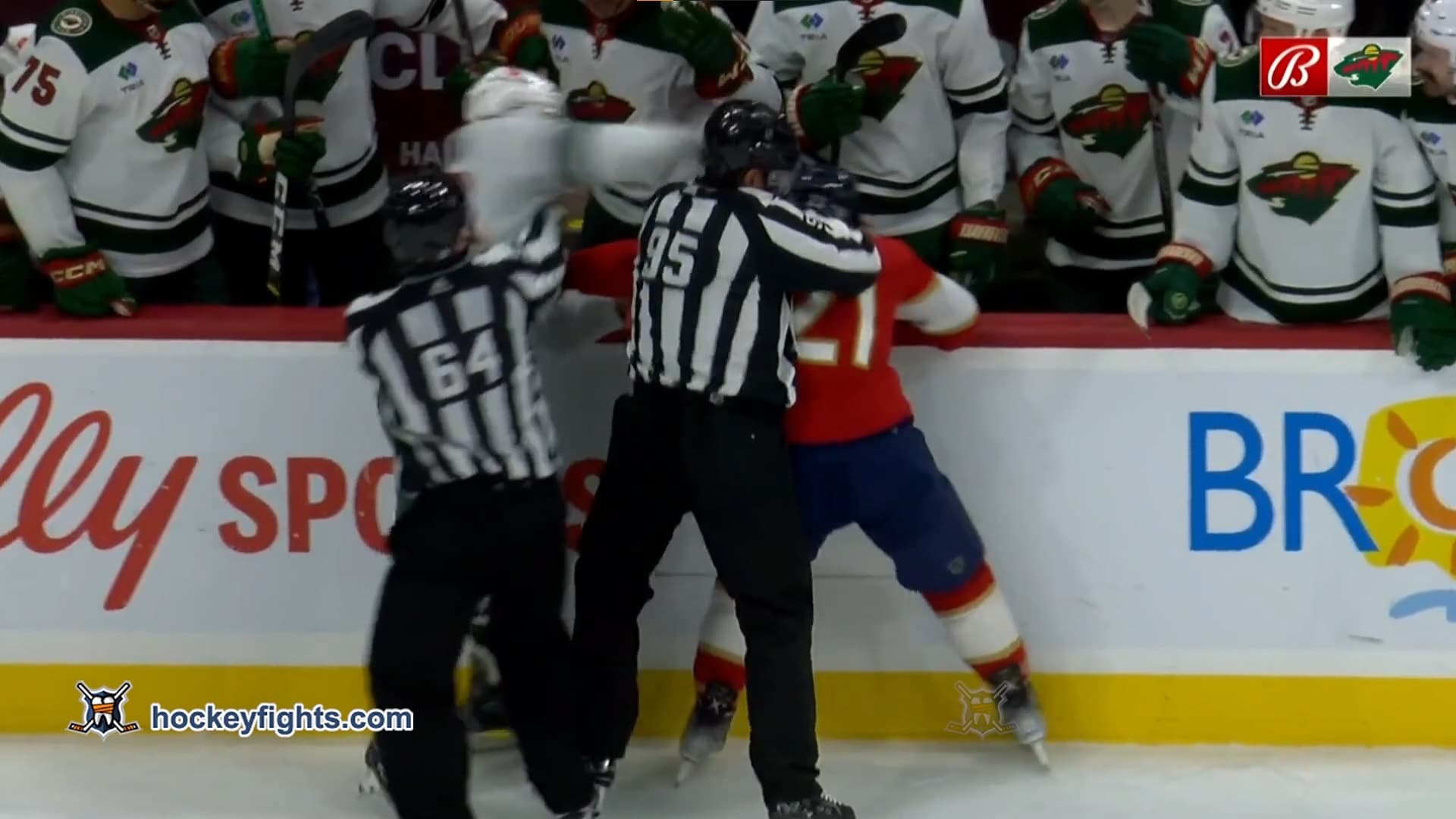 R. Hartman (MIN) vs. N. Cousins (FLA)