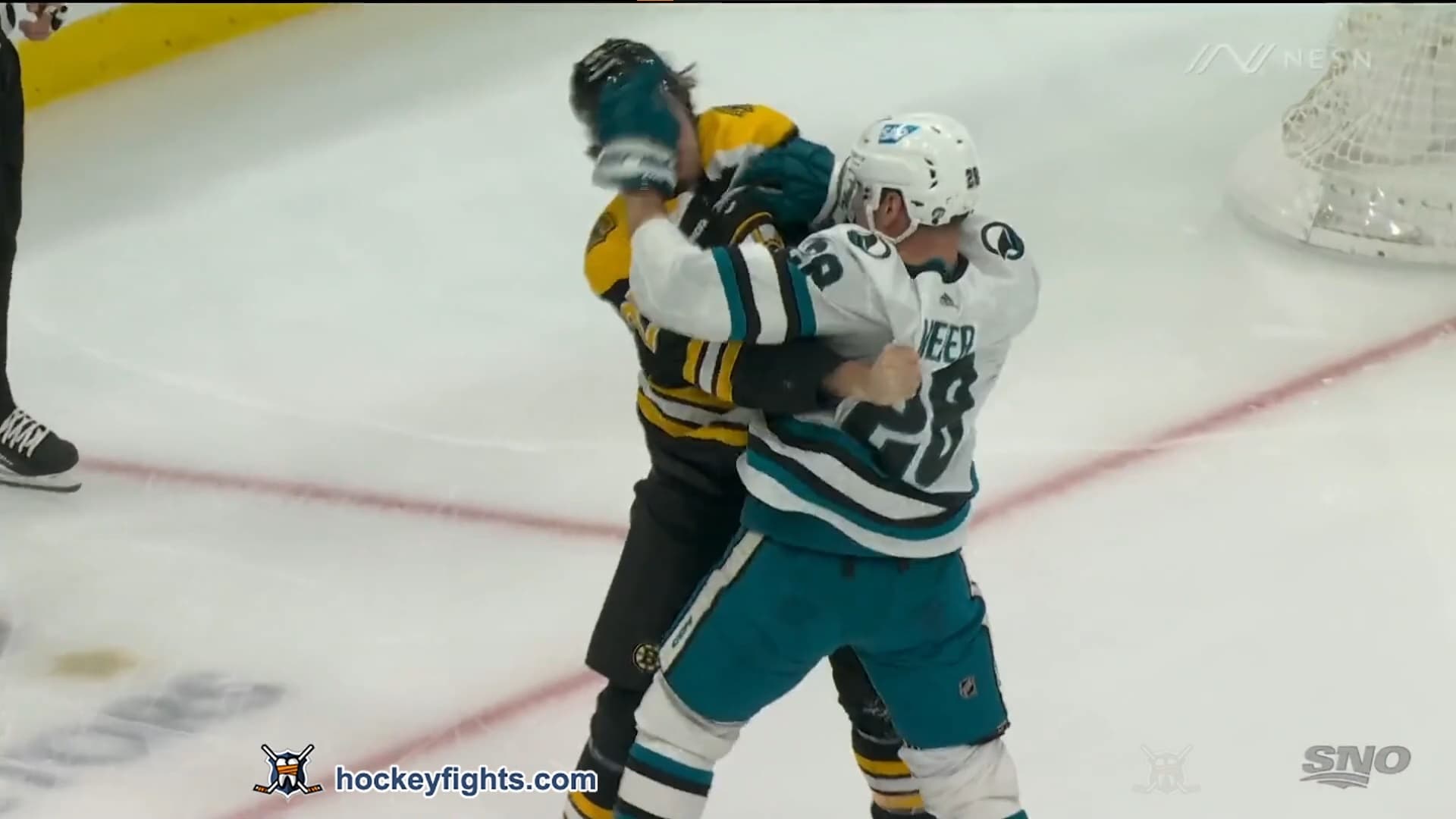T. Meier (SJS) vs. B. Carlo (BOS)