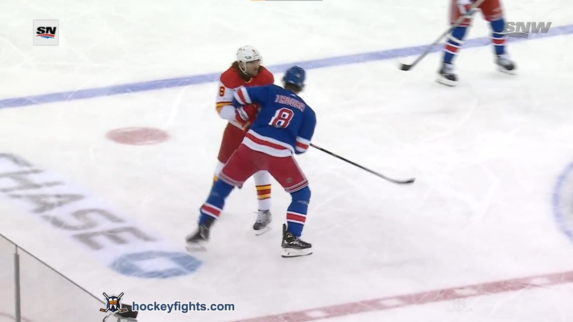 C. Tanev (CGY) vs. J. Trouba (NYR)