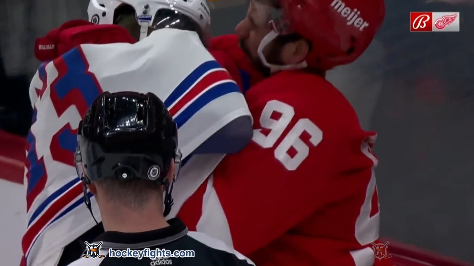 A. Lafrenière (NYR) vs. J. Walman (DET)