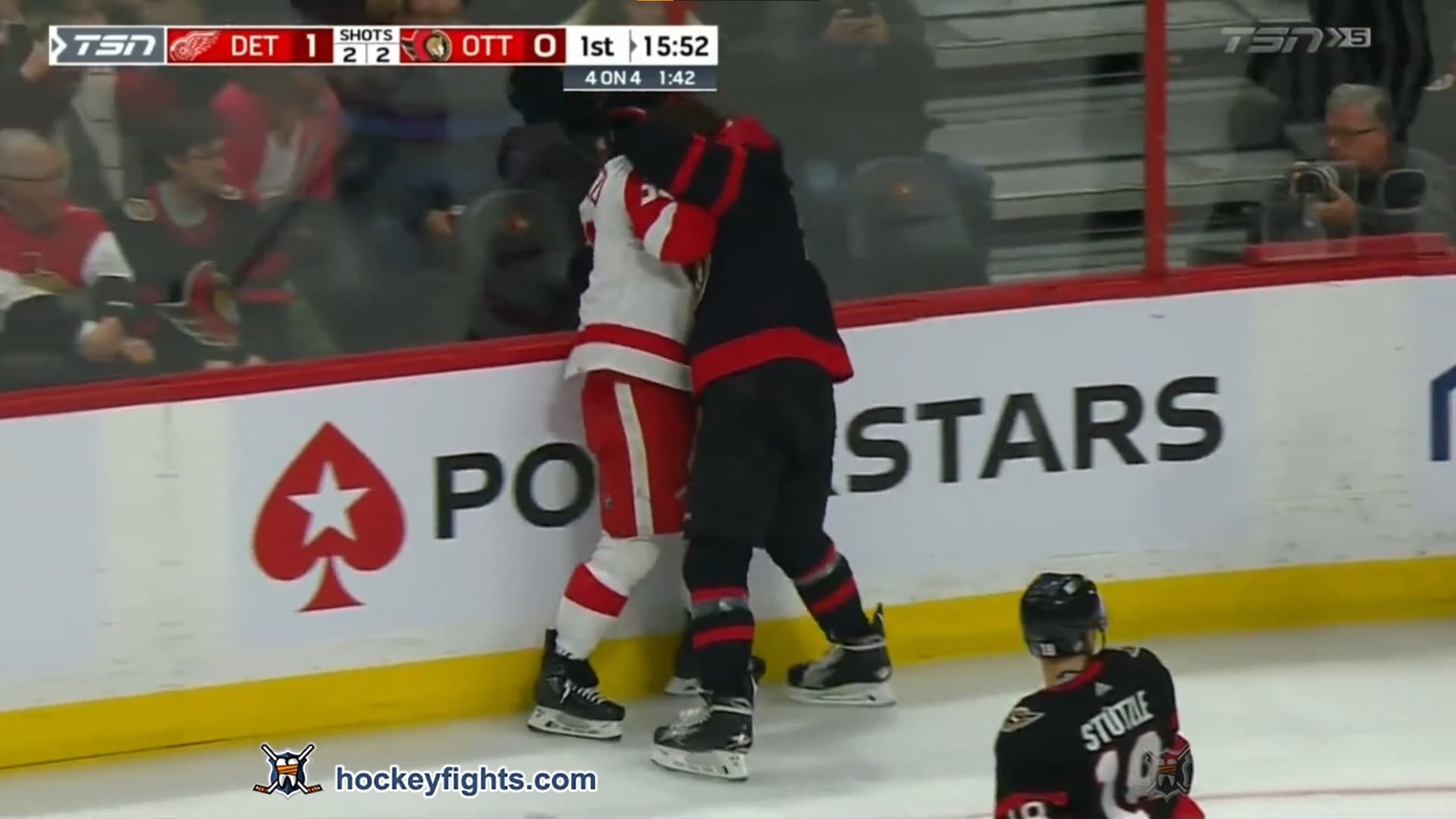 T. Bertuzzi (DET) vs. A. Zub (OTT)