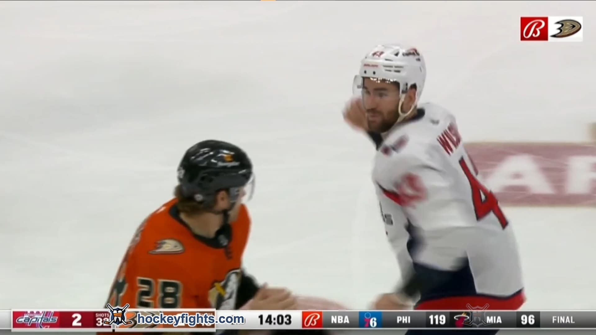T. Wilson (WSH) vs. N. Beaulieu (ANA)