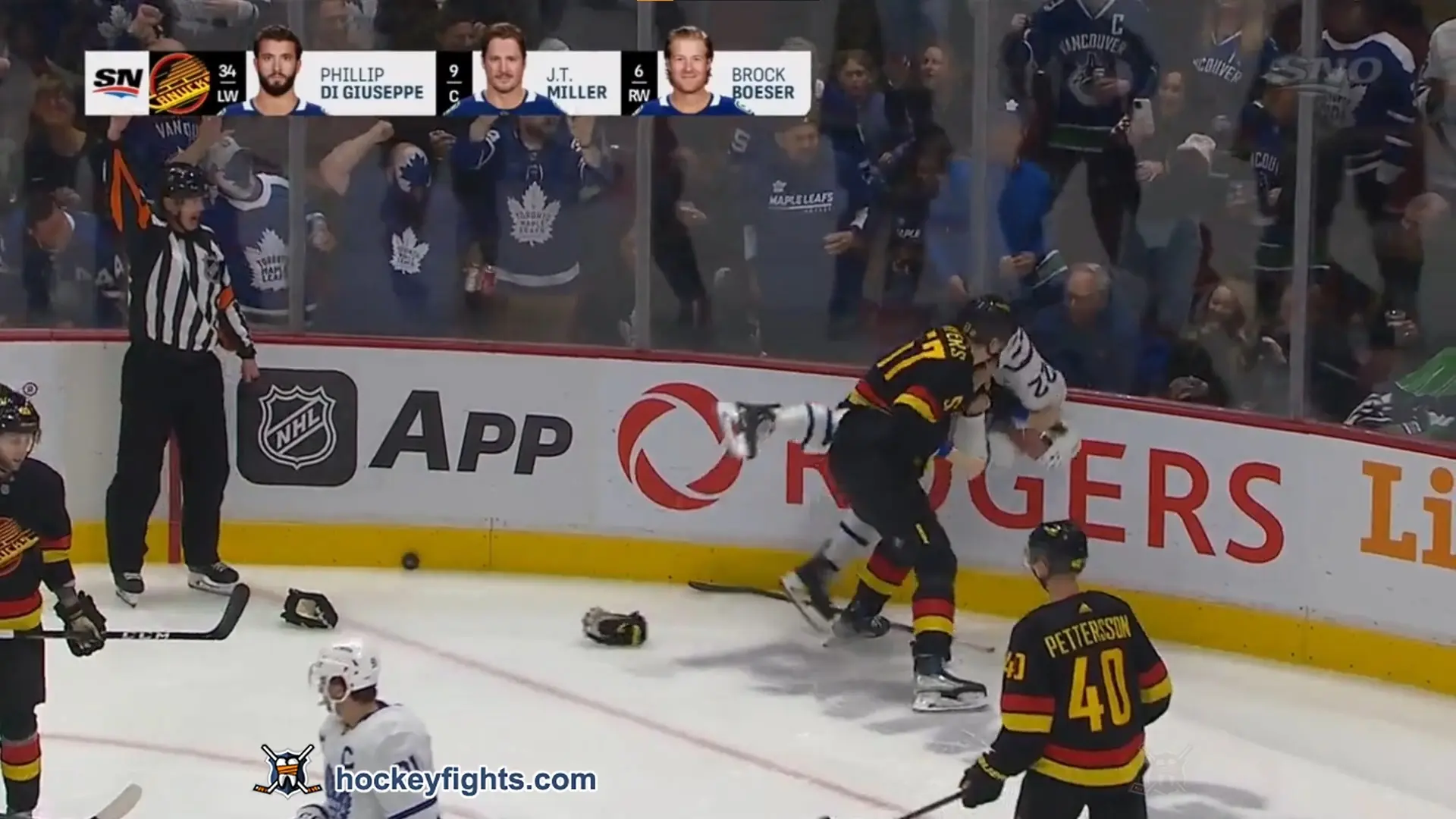 J. McCabe (TOR) vs. T. Myers (VAN)