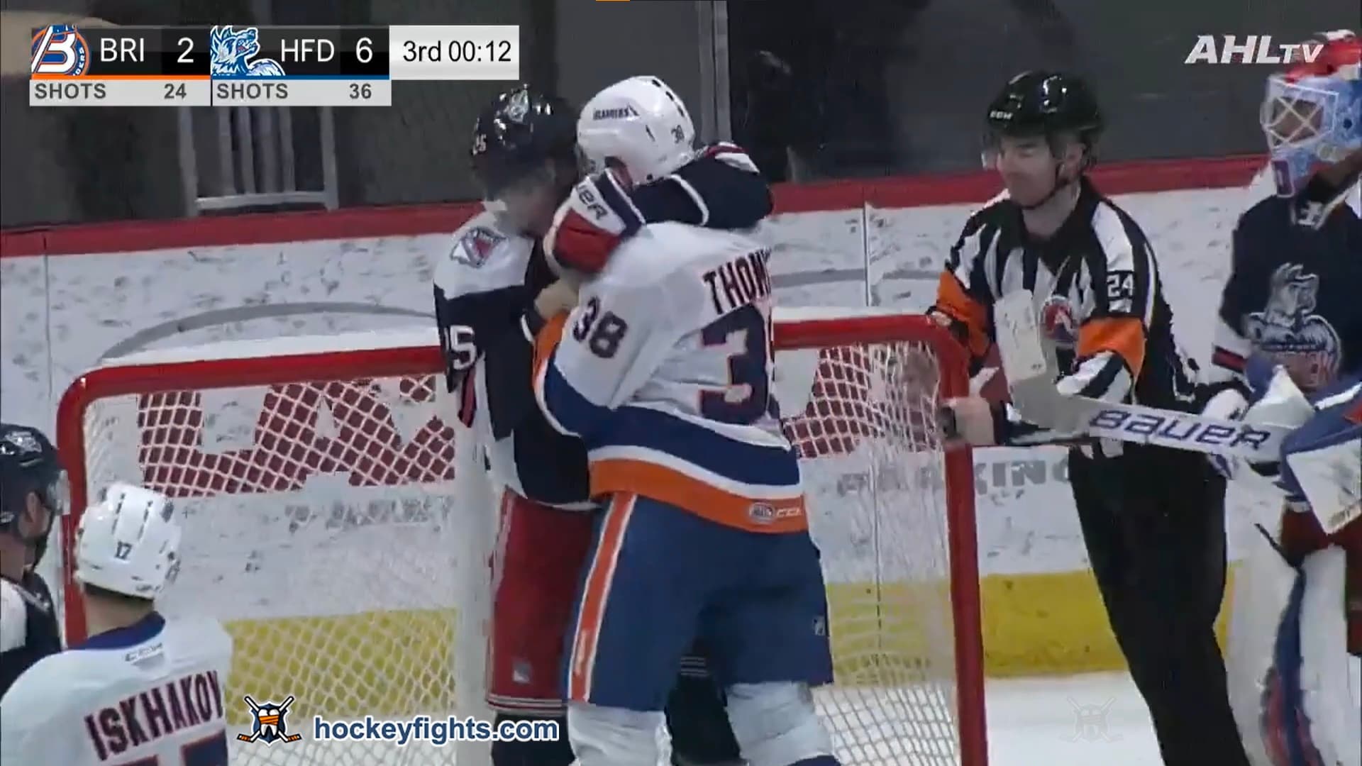 P. Thompson (BPTI) vs. L. Hajek (HFD)