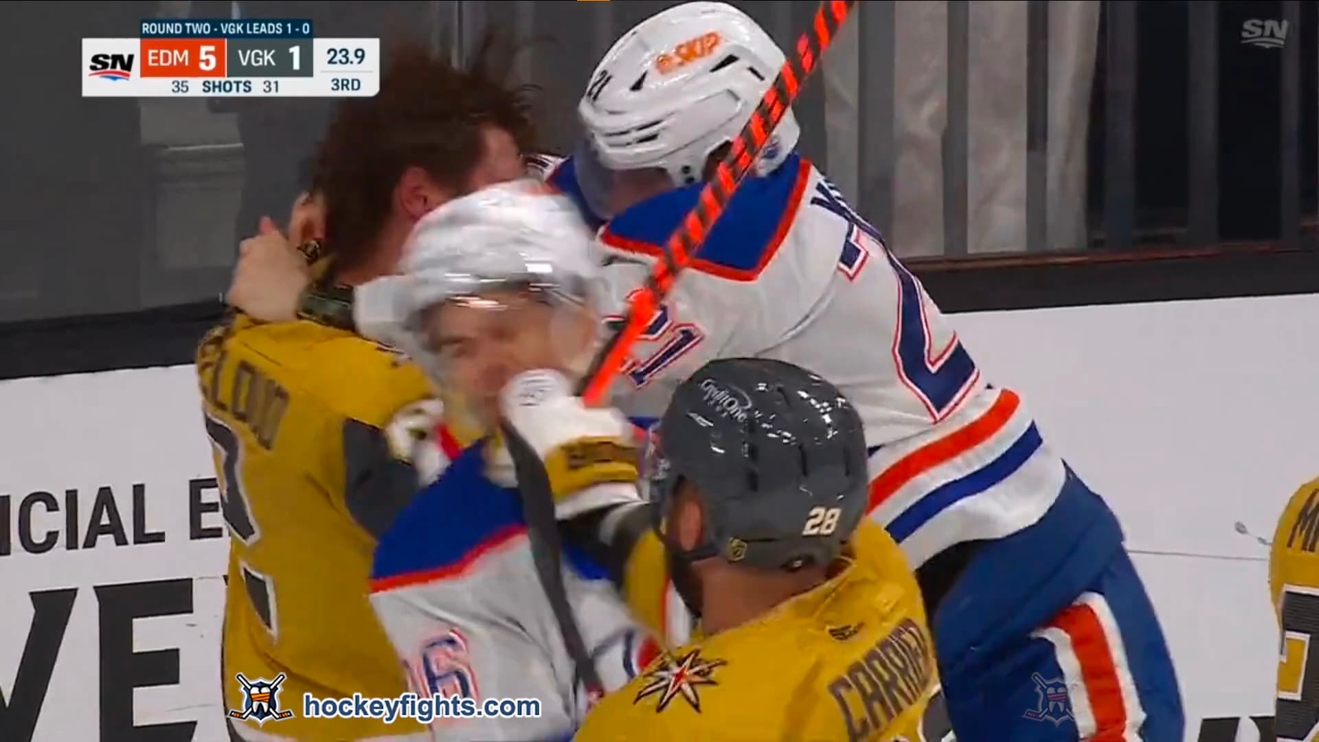 K. Kostin (EDM) vs. Z. Whitecloud (VGK)