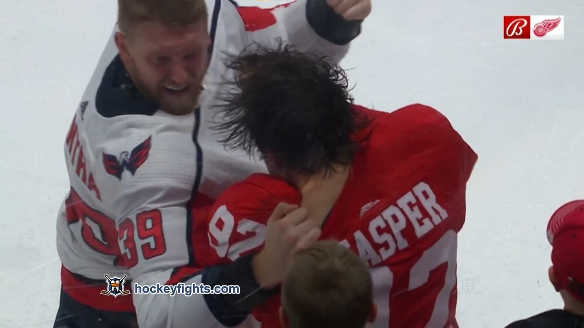 A. Mantha (WSH) vs. M. Kasper (DET)