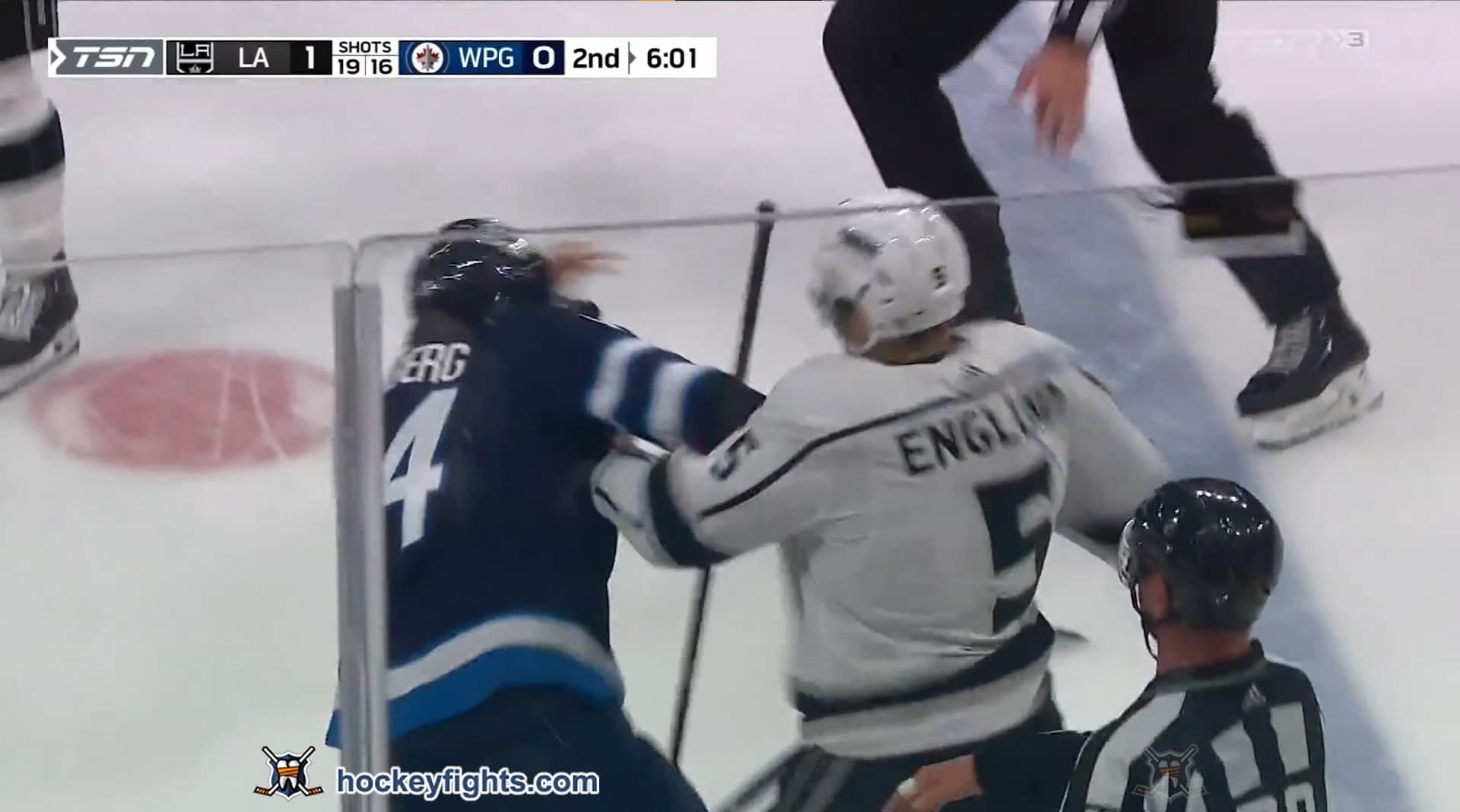 A. Englund (LAK) vs. D. Samberg (WPG)