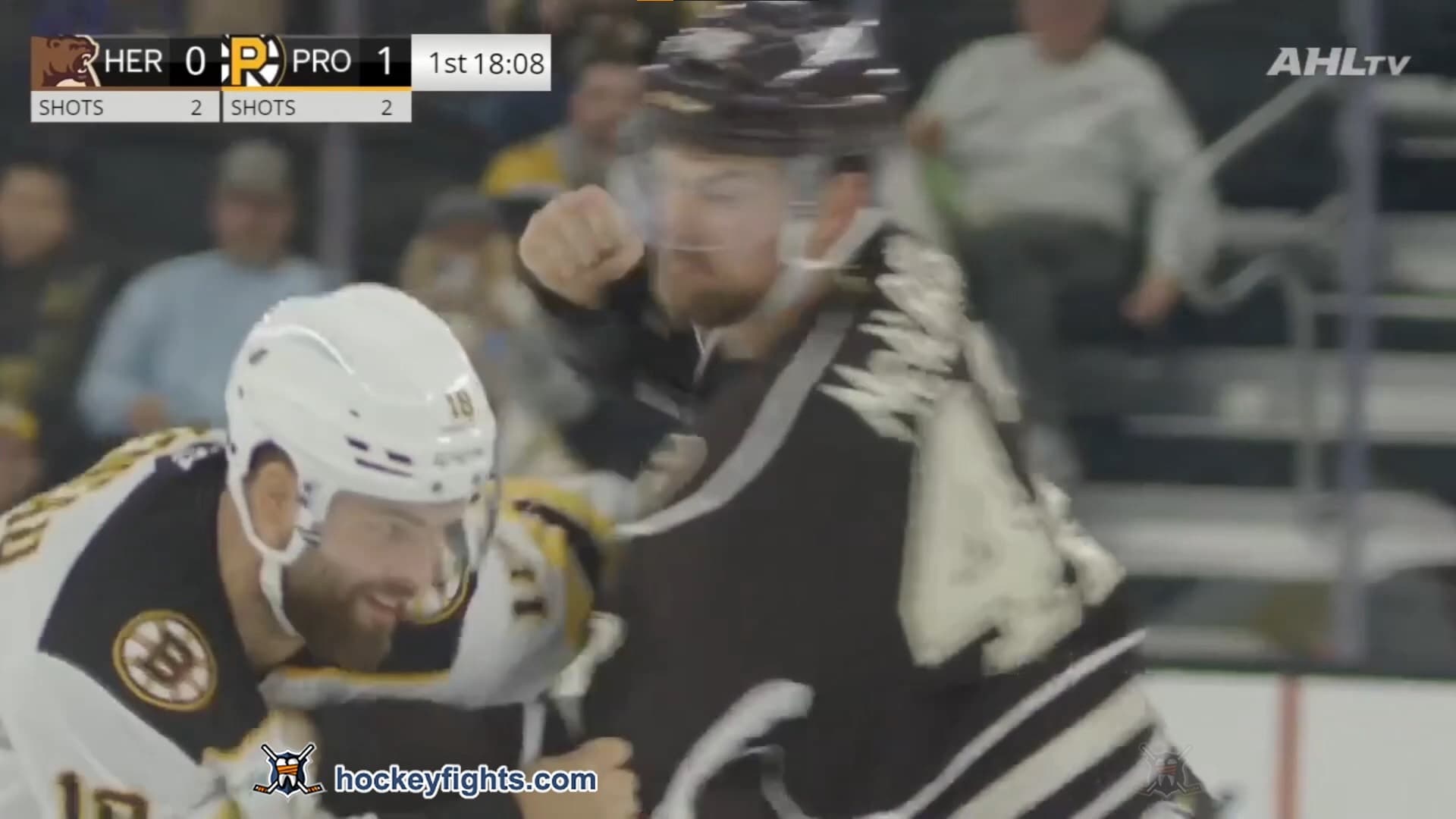 D. McIlrath (HER) vs. V. Arseneau (PRO)