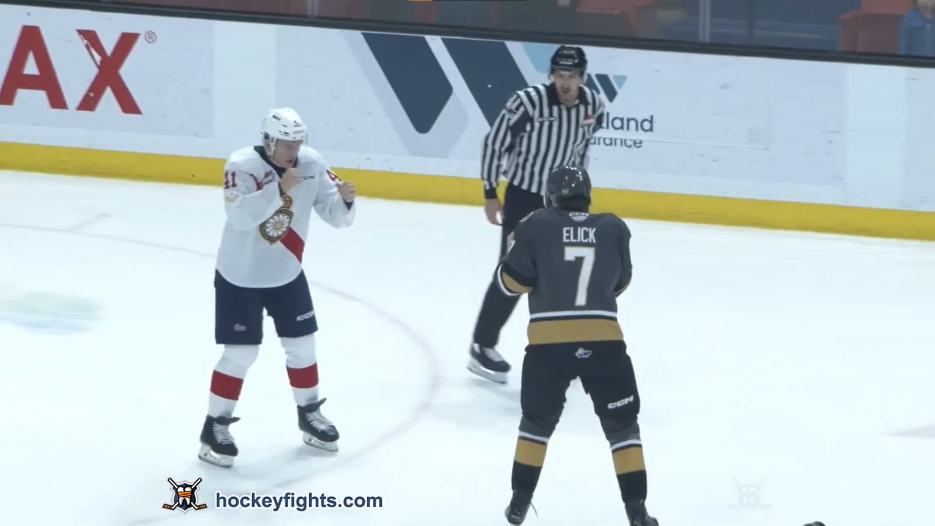 C. Vaughan (REG) vs. C. Elick (BRN)