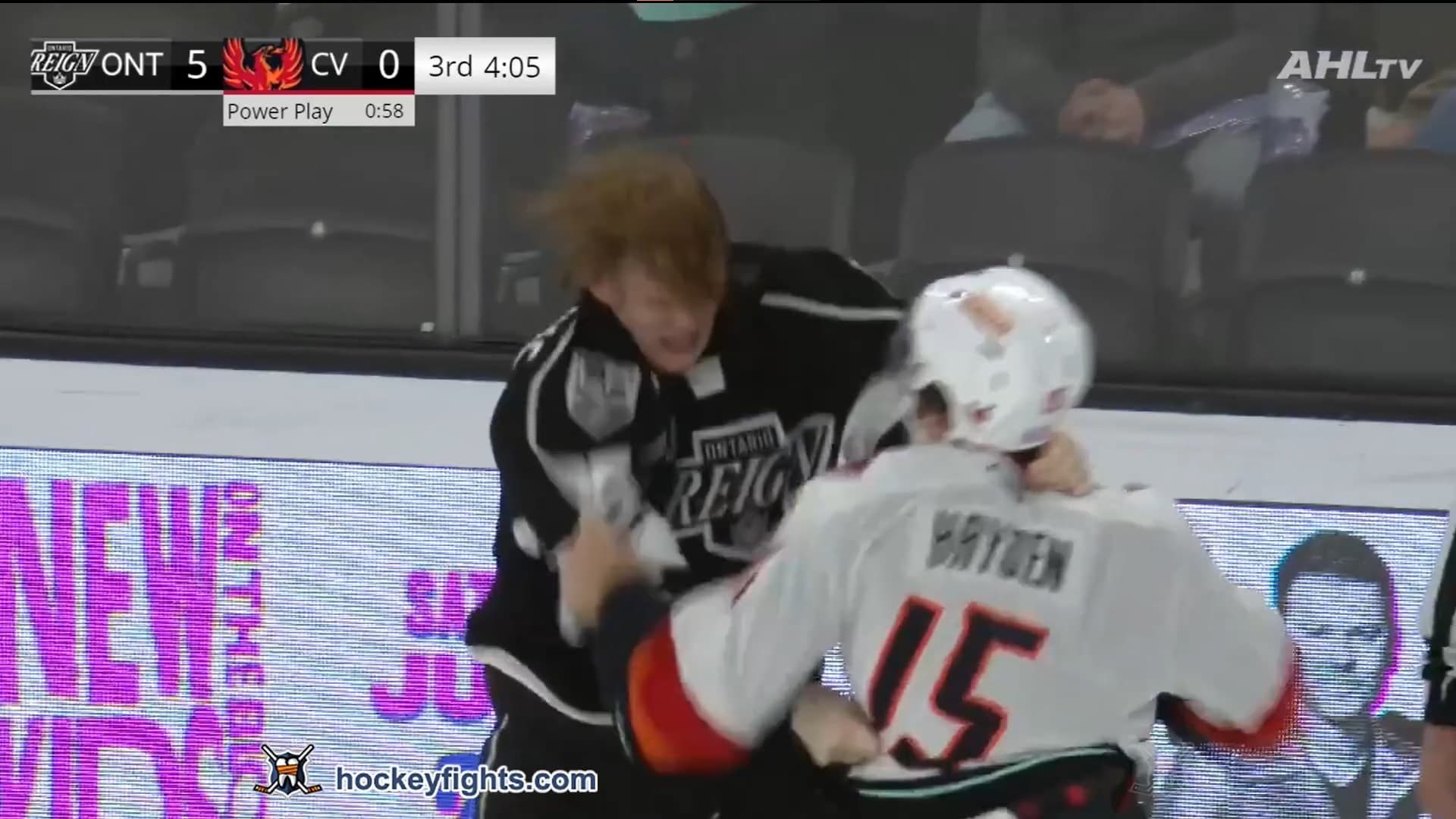 S. Helenius (ONT) vs. J. Hayden (CVF)