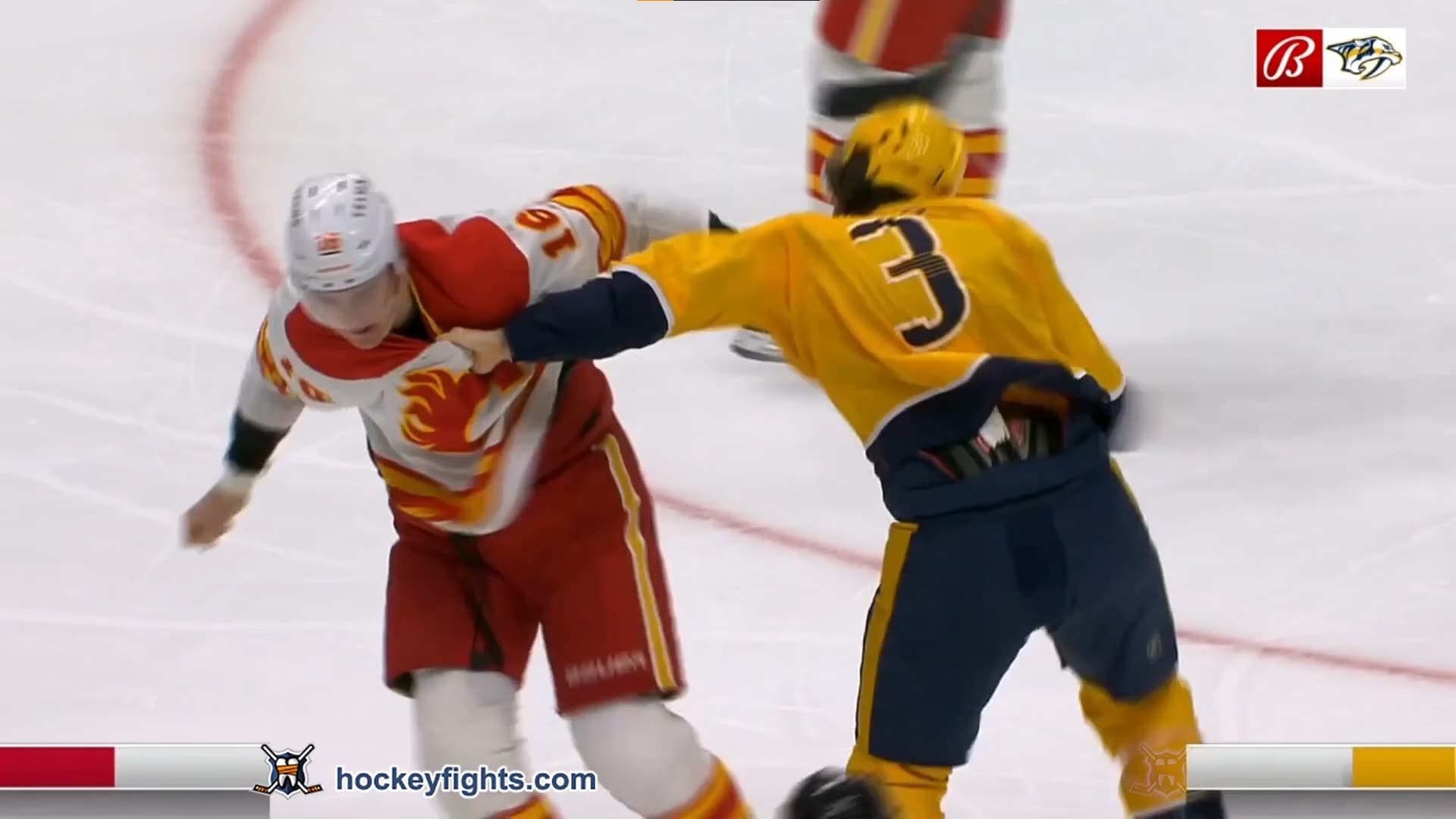 N. Zadorov (CGY) vs. J. Lauzon (NSH)