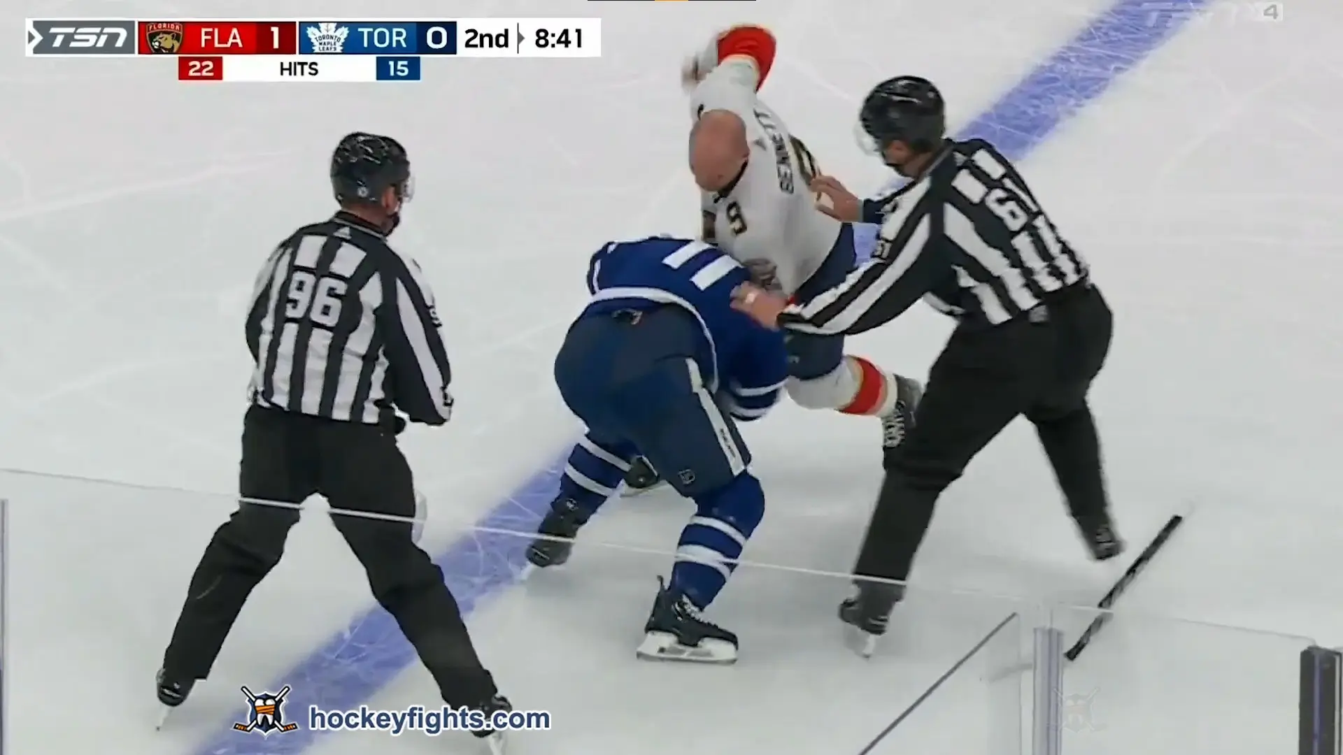 S. Bennett (FLA) vs. M. Domi (TOR)