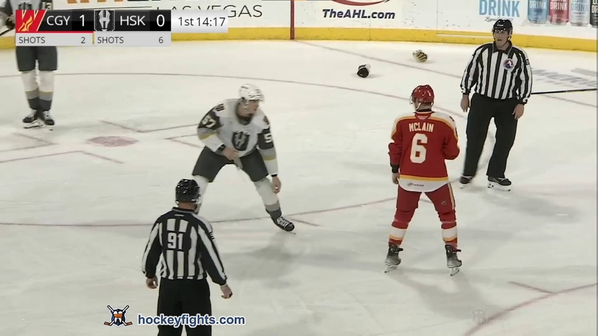 M. McLain (CGW) vs. M. Primeau (HSK)