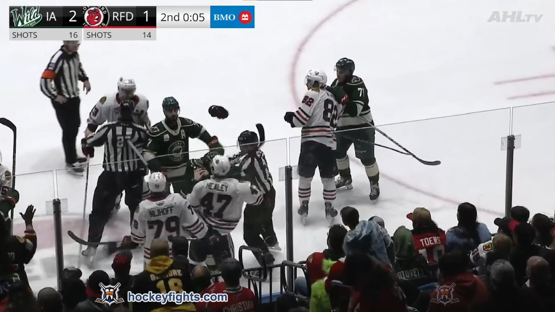 M. O'Leary (IOW) vs. J. Healey (RCK)