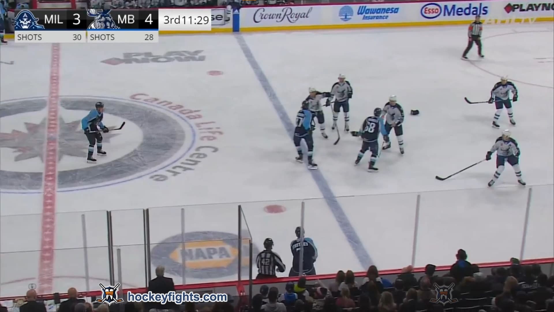 Z. L'Heureux (MIL) vs. N. Chibrikov (MTB)