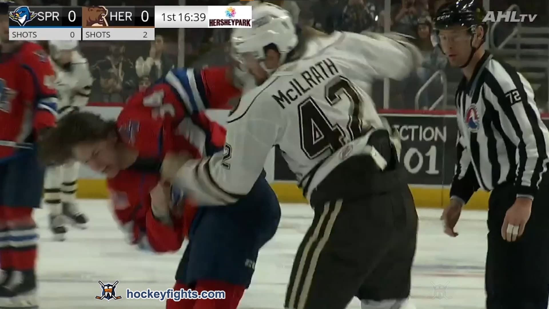 S. Bitten (SPR) vs. D. McIlrath (HER)