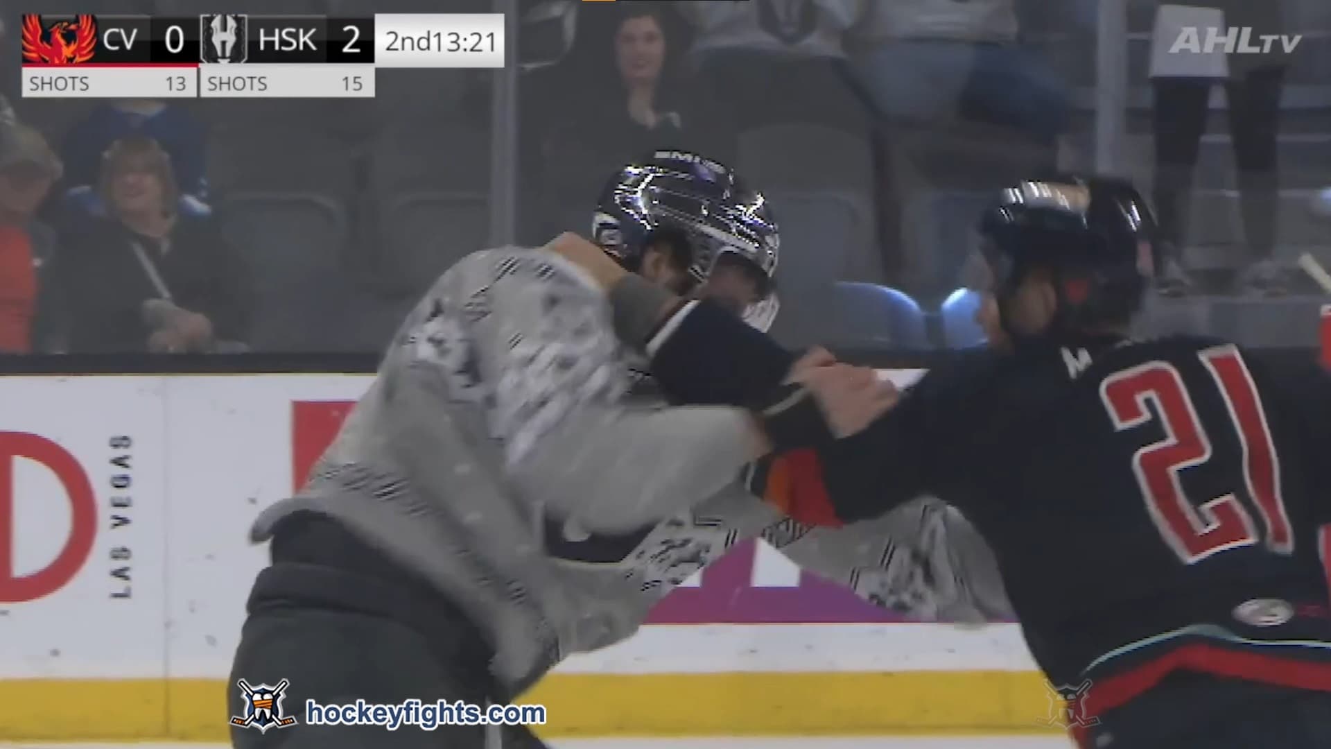 I. McKinnon (CVF) vs. M. Primeau (HSK)