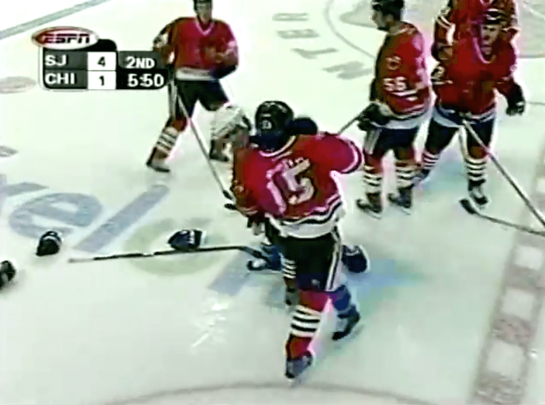 T. Harvey (SJS) vs. T. Ruutu (CHI)