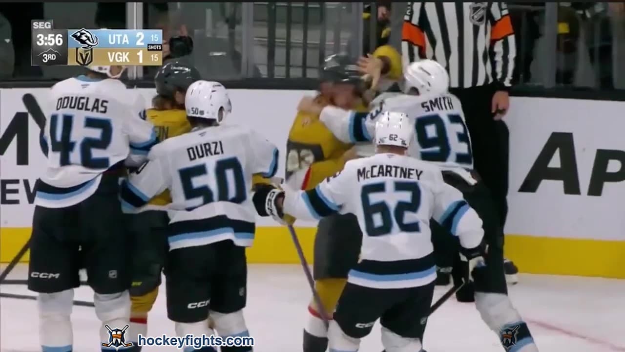 G. Smith (UTA) vs. C. Reinhardt (VGK)