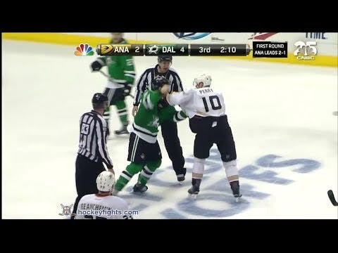 C. Perry (ANA) vs. A. Roussel (DAL)
