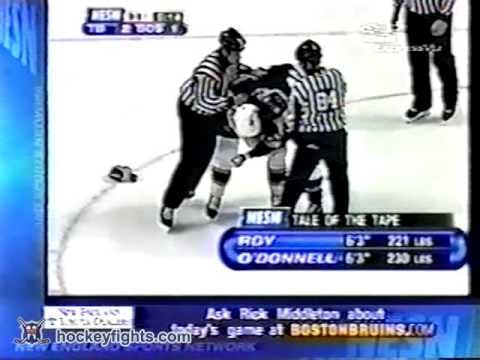 A. Roy (TBL) vs. S. O'Donnell (BOS)