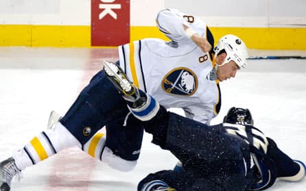 Tempers Flare Between Jackets, Sabres