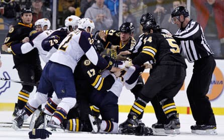 Thrashers and Bruins Highlight Break Night