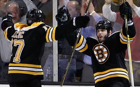 Nathan Horton’s Goal Sends Bruins to Cup Finals