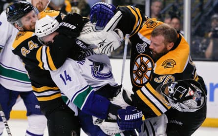 Bruins Shutout Canucks, Tie Up Series