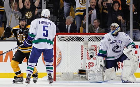 Bruins Flood Luongo Early, Force Game 7