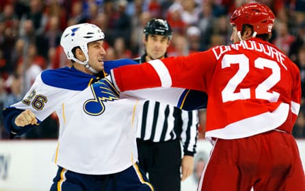 Red Wings Fight Again