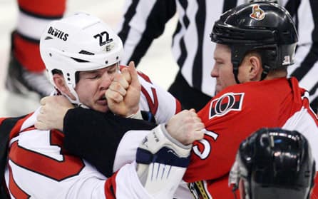 Eric Boulton & Chris Neil Have a Slugfest, Rupp Scores Twice in Winter Classic