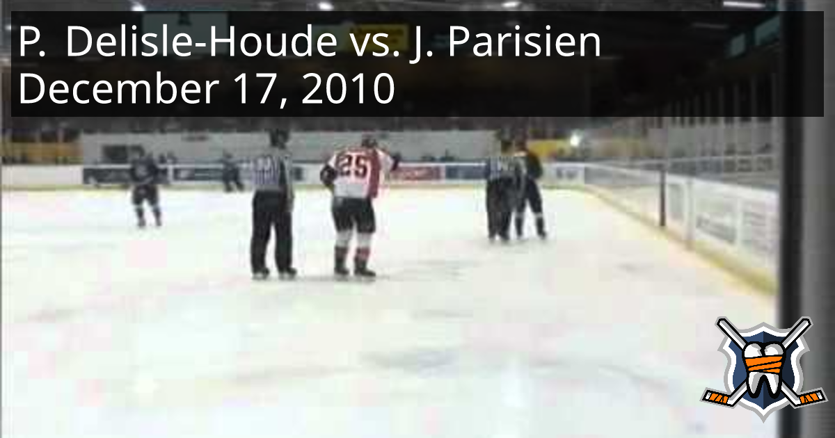 Patrick DelisleHoude vs. Jonathan Parisien, December 17, 2010