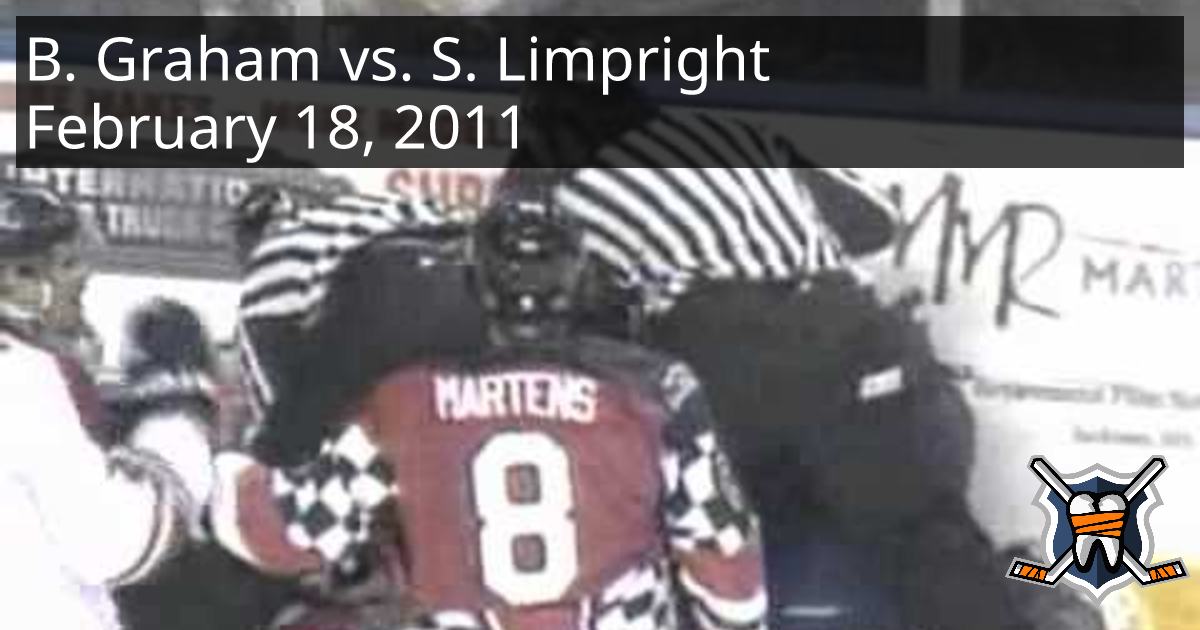 Bruce Graham vs. Shawn Limpright, February 18, 2011 Allen Americans