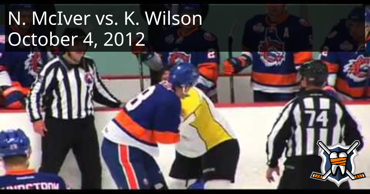 Nathan McIver vs. Kelsey Wilson, October 4, 2012 Bridgeport Sound