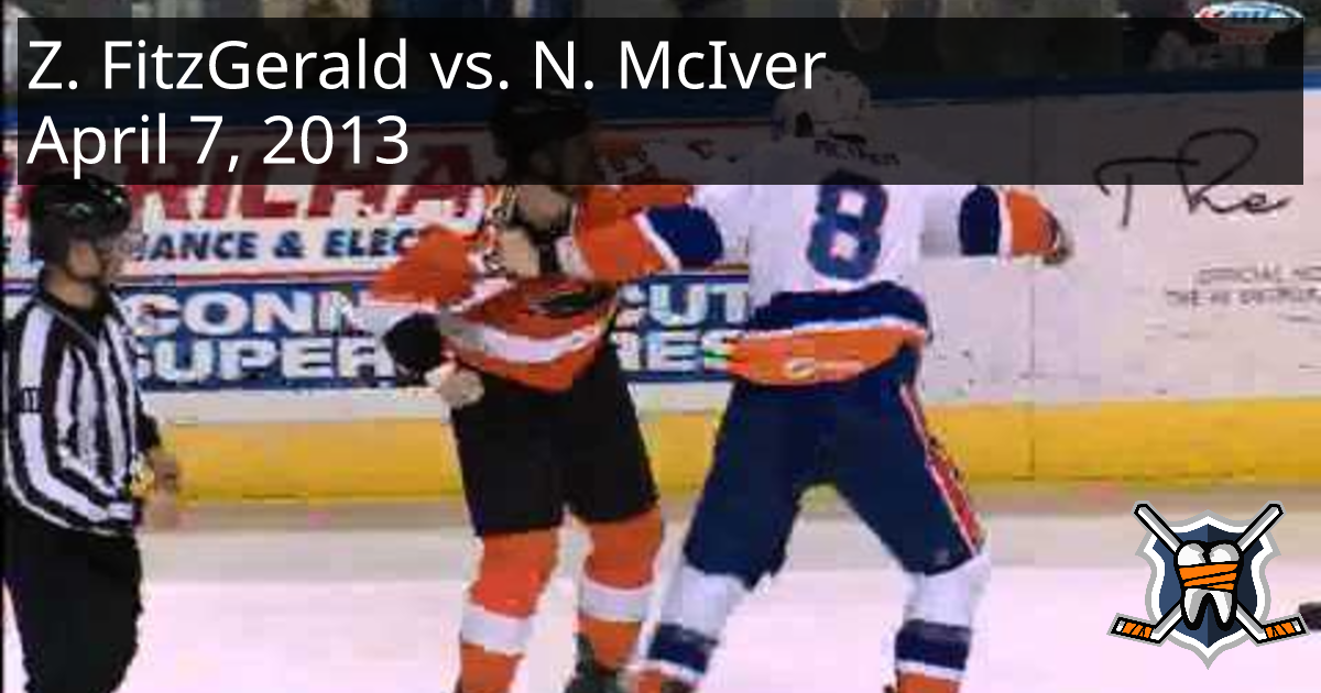 Zack FitzGerald vs. Nathan McIver, April 7, 2013 Lehigh Valley