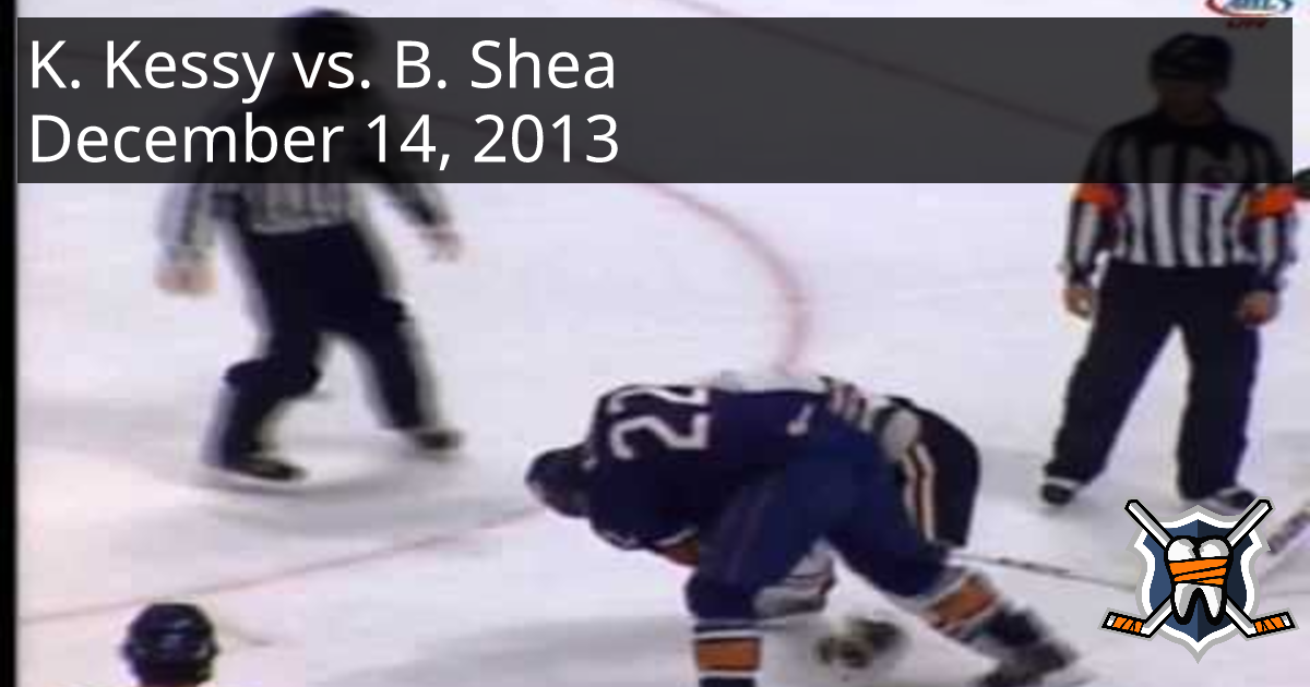 Kale Kessy vs. Bobby Shea, December 14, 2013 Oklahoma City Barons vs