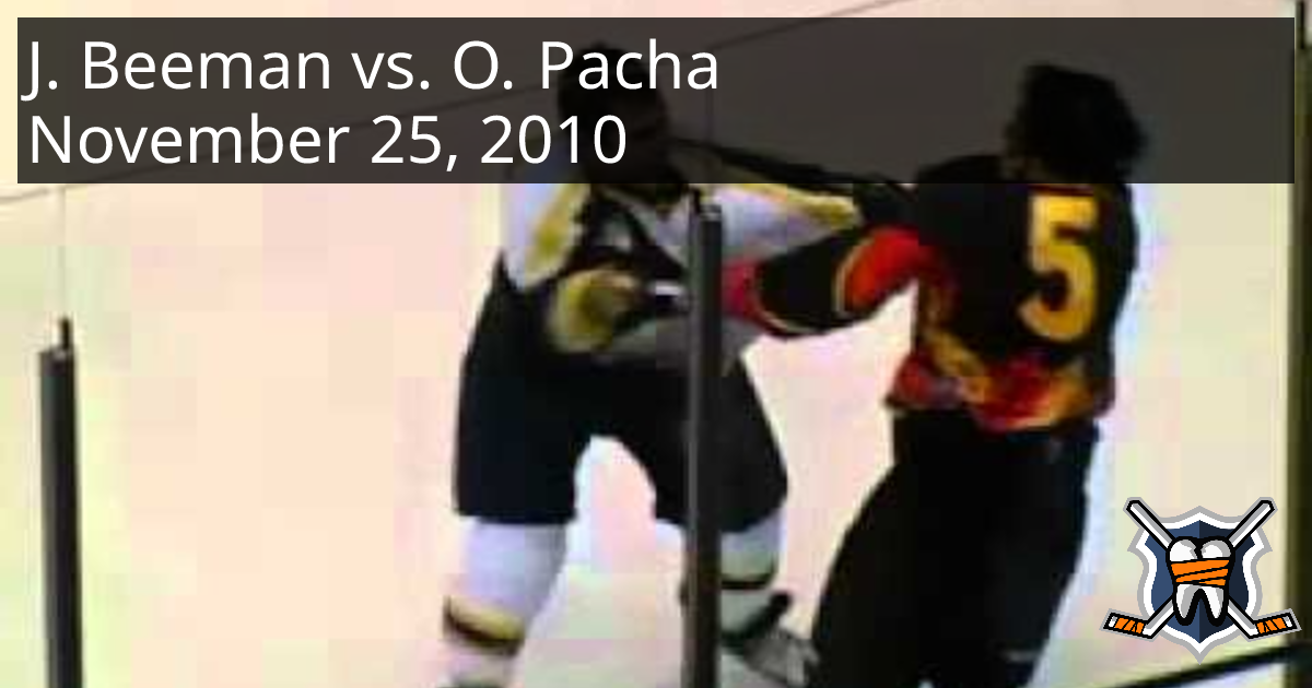 Jason Beeman vs. Omar Pacha, November 25, 2010 - Mississippi Surge vs ...