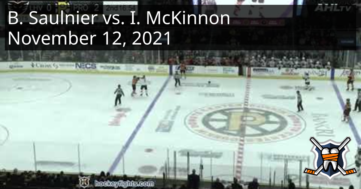 Brennan Saulnier vs. Ian McKinnon, November 12, 2021 Lehigh Valley